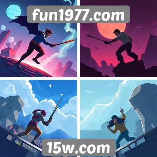 Comparativo de gráficos em jogos do fun1977.com