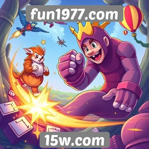 Diversão online em jogos com fun1977