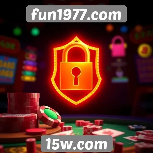 Recursos de segurança no site de jogos fun1977